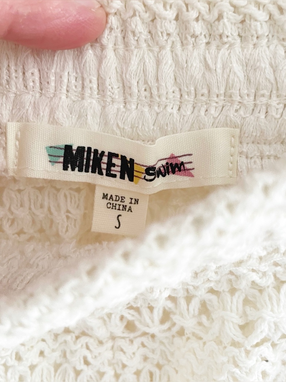 Miken swim crochet coverup set size small - Picture 4 of 4